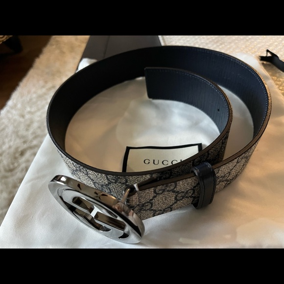 Gucci GG belt authentic size 75-30 inch - Picture 5 of 7